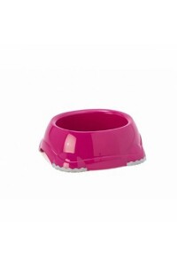 Moderna Smart Plastik Kedi Mama Su Kabı Fuşya 12 Cm 210 ml - Moderna