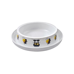 Moderna Trendy Kedi ve Fare Desenli Kedi Mama Kabı 210 Ml - Moderna
