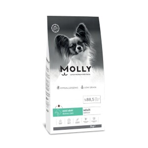 Molly Düşük Tahıllı Hypoallergenic Somonlu Küçük Irk Yetişkin Köpek Maması 2 Kg - Molly