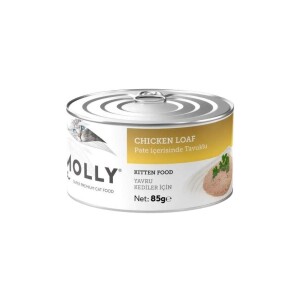 Molly Pate Tavuk Etli Tahılsız Yavru Kedi Konservesi 85 gr - Molly