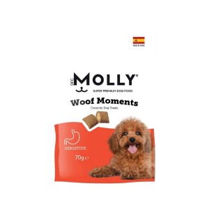 Molly Woof Moments Sensitive Hassas Sindirim İçin Köpek Ödül Maması 70 gr - Molly