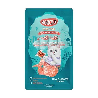 Moochie Creamy İstakoz ve Ton Balıklı Kedi Ödülü 5 X 15 gr - 1
