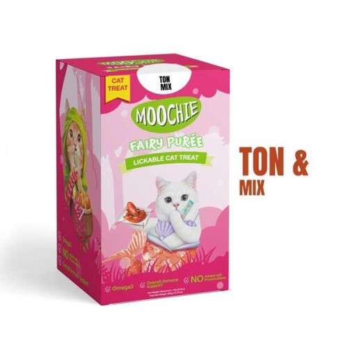 Moochie Creamy Karışık Sıvı Krema Kedi Ödülü 30x15 gr - 1