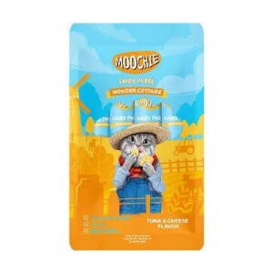 Moochie Creamy Peynirli ve Ton Balıklı Kedi Ödülü 5 X 15 gr - Moochie