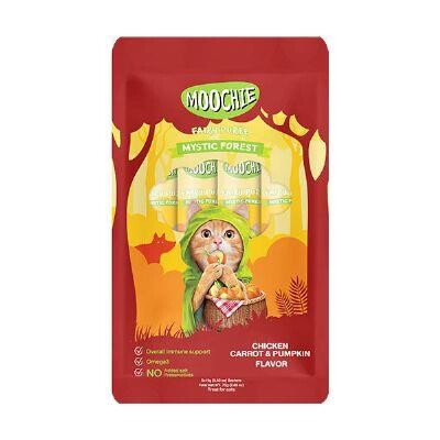 Moochie Creamy Tavuk Havuç ve Balkabağı Kedi Ödülü 5 X 15 gr - 1
