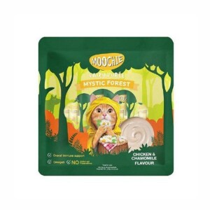 Moochie Creamy Tavuklu ve Papatyalı Sıvı Krema Kedi Ödülü 25x15 gr - Moochie
