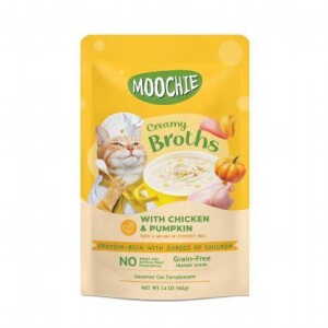 Moochie Tavuk Balkabağı İçerikli Kedi Çorbası 40 gr - Moochie