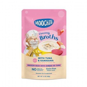 Moochie Ton Balıklı ve Yengeçli Kedi Çorbası 40 gr - Moochie
