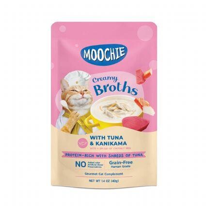 Moochie Ton Balıklı ve Yengeçli Kedi Çorbası 40 gr - 1