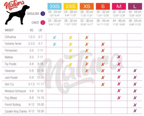 Natura Air Köpek Göğüs Tasması L Mor - 2