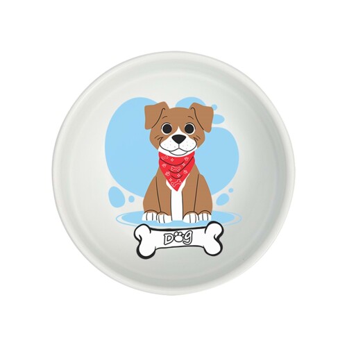 Natura Bone Köpek Seramik Mama Kabı 400 ml 15 cm - 1