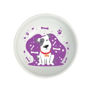 Natura Jack Köpek Seramik Mama Kabı 250 ml 14.5 cm - Natura