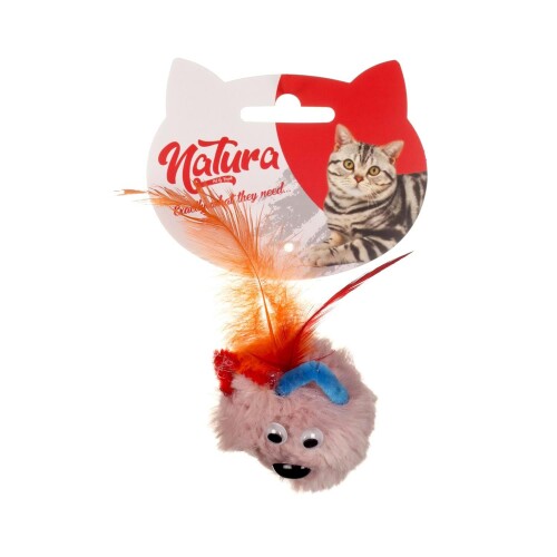 Natura Peluş Sevimli Ayı Kedi Oyuncak 13 cm - 1