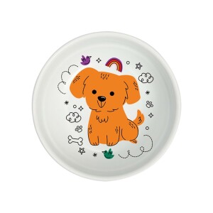 Natura Rainbow Köpek Seramik Mama Kabı 400 ml 15 cm - Natura