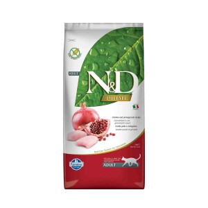 N&D Prime Tahılsız Tavuklu Narlı Yetişkin Kedi Maması 5 kg - N&D
