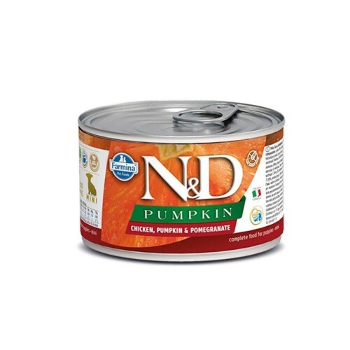 N&D Pumpkin Tavuklu Starter Puppy Mini Yavru Köpek Konservesi 140 gr - 1