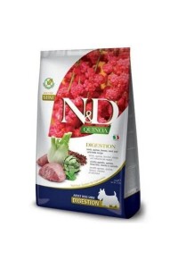 N&D Quinoa Digestion Hassas Sindirim İçin Kuzu Etli Küçük Irk Köpek Maması 2,5 kg - N&D