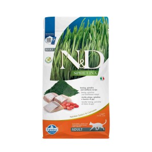 N&D Spirulina Ringa Balıklı Yetişkin Kedi Maması 1,5 kg - N&D