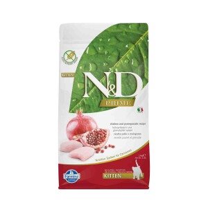 N&D Tahılsız Tavuklu Narlı Yavru Kedi Maması 1,5 kg - N&D