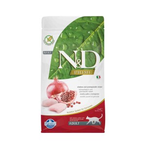 N&D Tahılsız Tavuklu Narlı Yetişkin Kedi Maması 1,5 kg - N&D