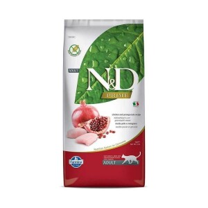 N&D Tahılsız Tavuklu Narlı Yetişkin Kedi Maması 10 kg - N&D