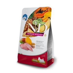 N&D Tropical Selection Tavuk ve Meyveli Mini Irk Köpek Maması 1,5 Kg - N&D