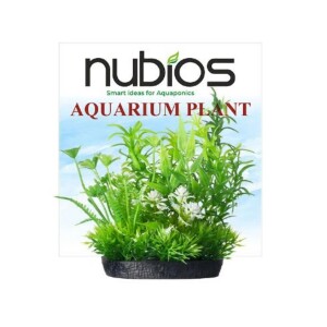 Nubios Kare Tabanlı Plastik Bitki 10 Cm - Nubios