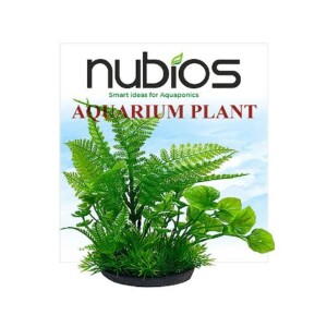 Nubios Kare Tabanlı Plastik Bitki 17,5 Cm - Nubios