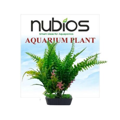 Nubios Kare Tabanlı Plastik Bitki 17,5 Cm - 1