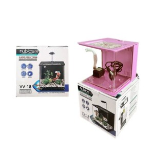 Nubios Nano Easy Akvaryum 4.5 Lt Pembe - 2