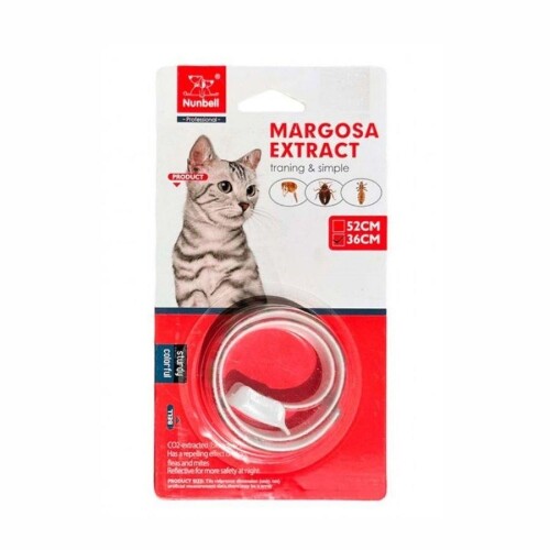 Nunbell Bit Pire ve Kene Uzaklaştırıcı Kedi Tasması 36 Cm - 1