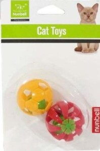 Nunbell Çıngıraklı İkili Kedi Oyuncağı - Nunbell