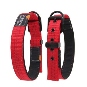 Nunbell Desenli Köpek Boyun Tasması Siyah 32-40 Cm - Nunbell