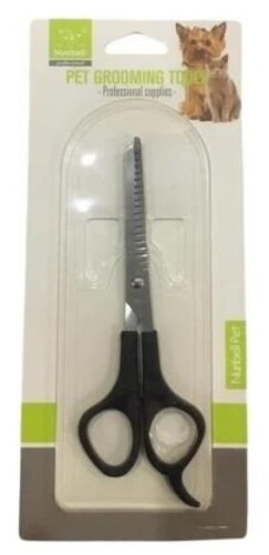 Nunbell Kedi Köpek Tüy Düzeltme Makası 17 Cm - 1