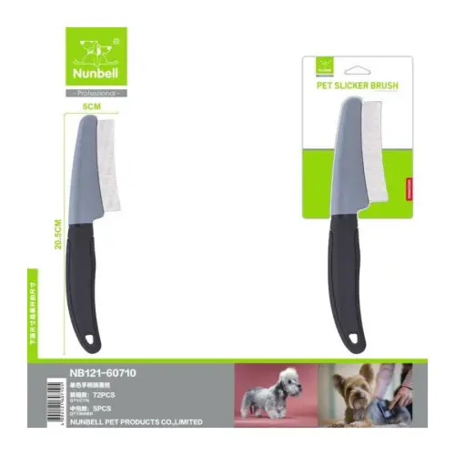 Nunbell Kedi ve Köpekler İçin İnce Telli Tarak M - 1