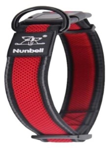 Nunbell Köpek Boyun Tasması Air Mesh 40-60 Cm Lacivert - Nunbell