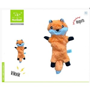 Nunbell Köpek Oyuncağı Peluş Tilki - Nunbell