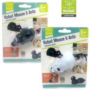 Nunbell Pilli Robot Fare Kedi Oyuncağı - Nunbell