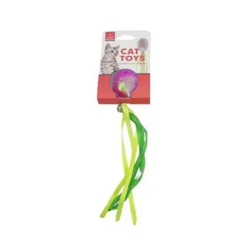 Nunbell Püsküllü Top Kedi Oyuncağı - 1