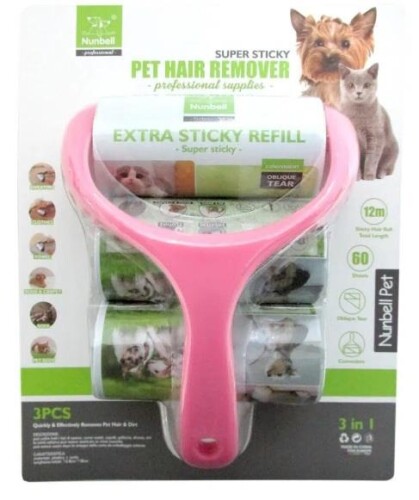 Nunbell Tüy Toplama Rulosu 3 Yedekli - 1