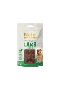 Nutri Canin Tahılsız Küp Kuzu Etli Köpek Ödülü 80 gr - Nutri Canin