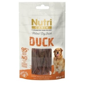 Nutri Canin Tahılsız Ördekli Köpek Ödülü 80 gr - Nutri Canin