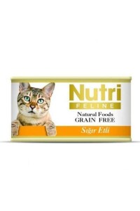 Nutri Feline Sığır Etli Tahılsız Yetişkin Kedi Konservesi 85 Gr - Nutri Feline
