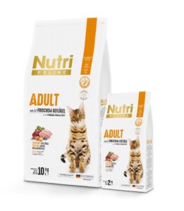 Nutri Feline Tavuklu Tahılsız Yetişkin Kedi Maması 10 Kg - Nutri Feline