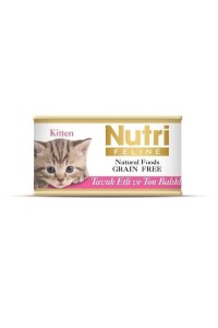 Nutri Feline Tavuklu Ton Balıklı Tahılsız Yavru Kedi Konservesi 85 Gr - Nutri Feline