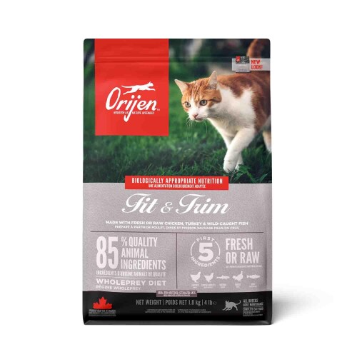 Orijen Fit & Trim Kilo Problemi İçin Tahılsız Kedi Maması 1,8 kg - 1