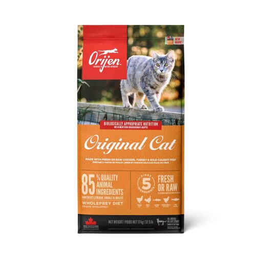 Orijen Original Cat Tahılsız Yavru ve Yetişkin Kedi Maması 17 kg - 1