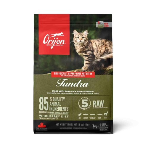 Orijen Tundra Tüm Irk ve Yaşam Evreleri İçin Kedi Maması 1,8 kg - 1