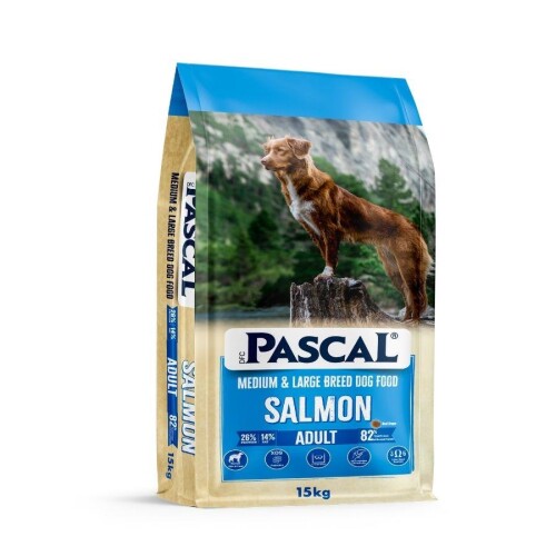 Pascal Somonlu Orta ve Büyük Irk Yetişkin Köpek Maması 15 kg - 1