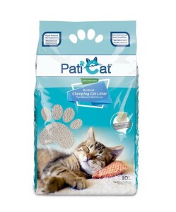 Paticat Marsilya Sabunlu İnce Taneli Topaklanan Bentonit Kedi Kumu 10 Lt - Paticat